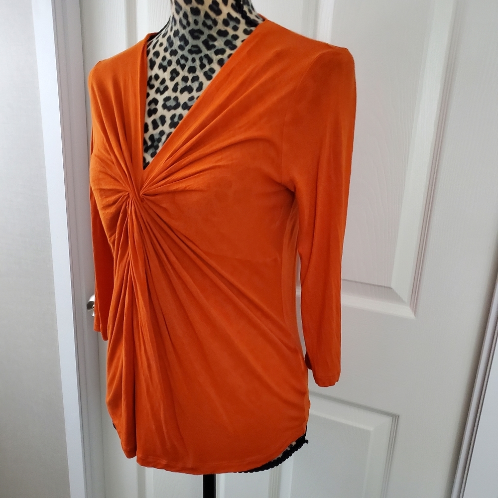 Jones New York Sport Twist Front Top - Picture 3 of 10